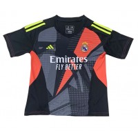 Echipament fotbal Real Madrid Portar Tricou Deplasare 2024-25 maneca scurta